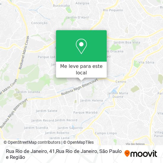 Rua Rio de Janeiro, 41,Rua Rio de Janeiro mapa