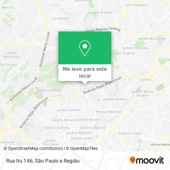 Rua Itu 146 mapa