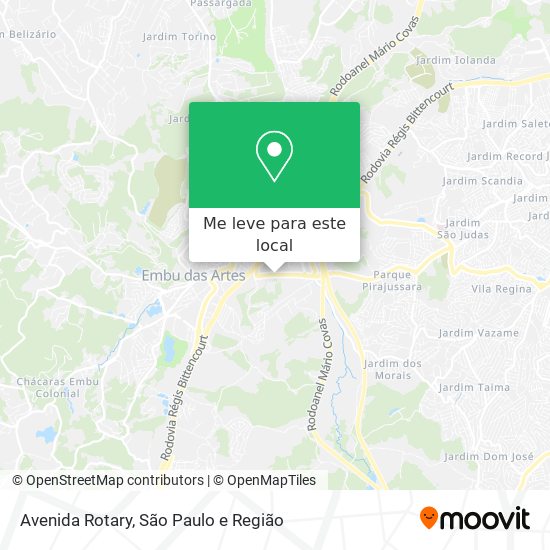 Avenida Rotary mapa