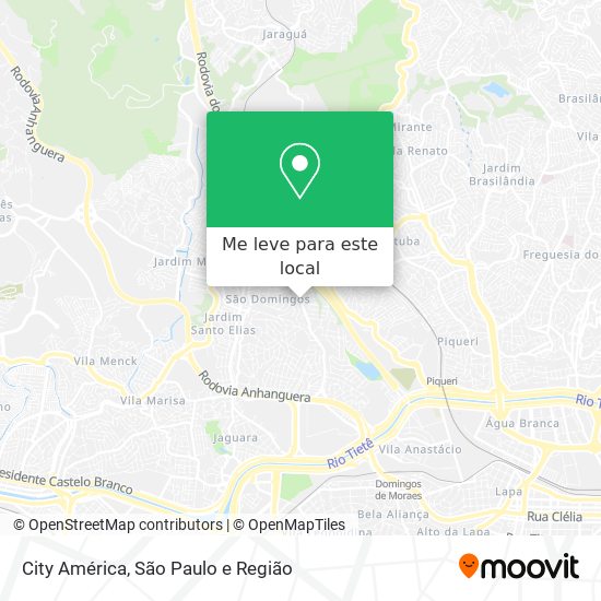 City América mapa