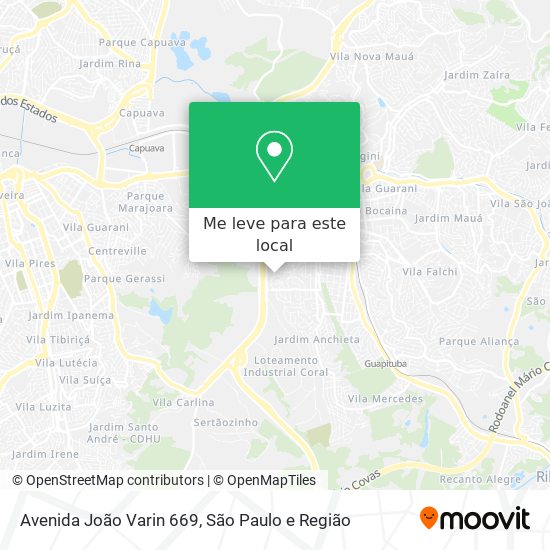 Avenida João Varin 669 mapa