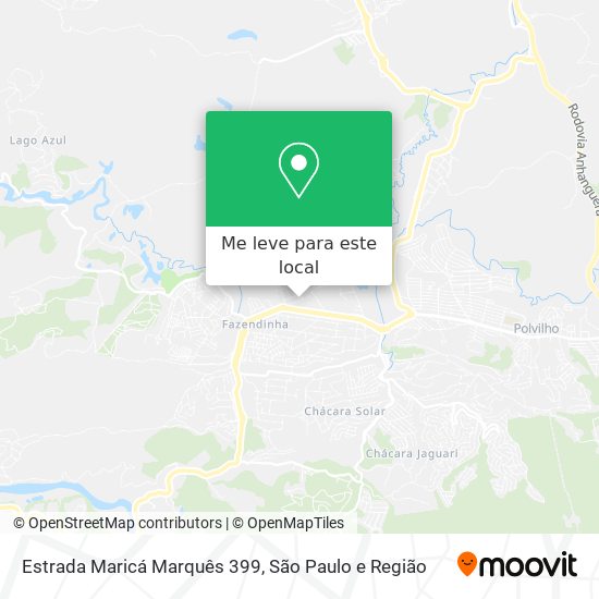 Estrada Maricá Marquês 399 mapa