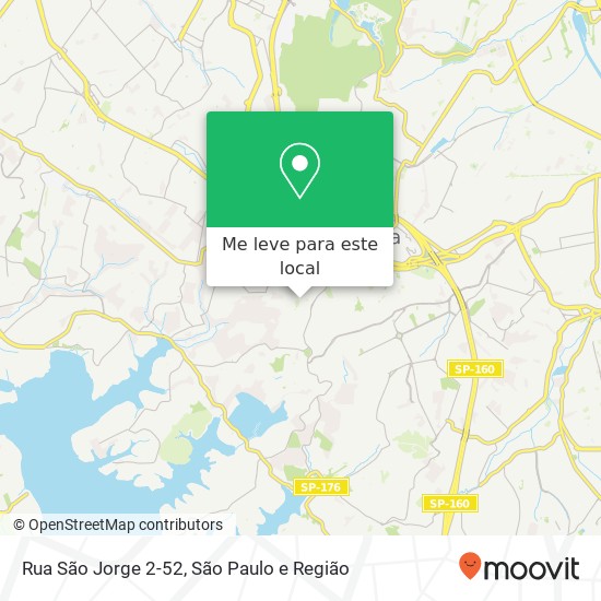 Rua São Jorge 2-52 mapa