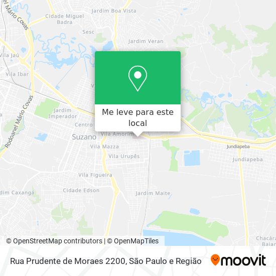 Rua Prudente de Moraes 2200 mapa