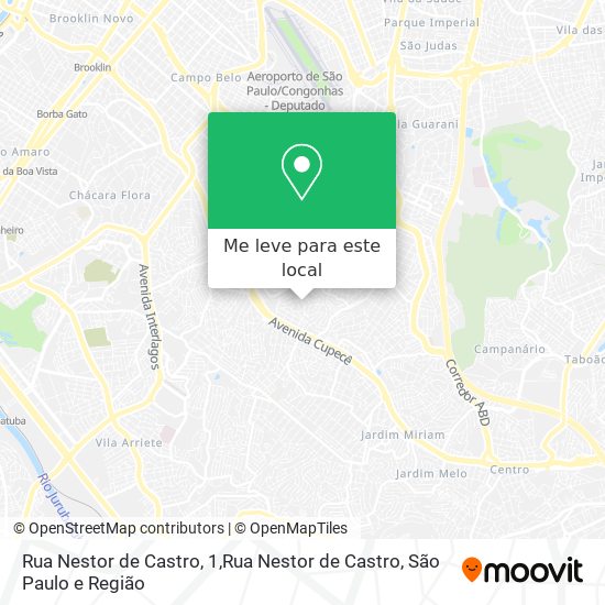 Rua Nestor de Castro, 1,Rua Nestor de Castro mapa