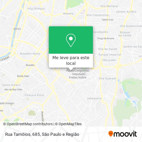Rua Tamôios, 685 mapa