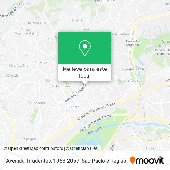 Avenida Tiradentes, 1963-2067 mapa