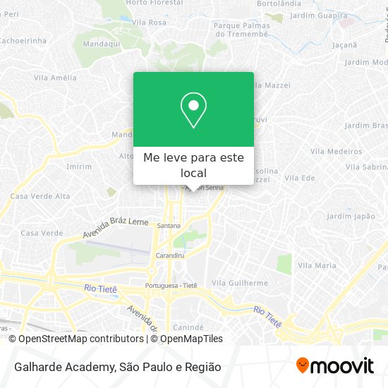 Galharde Academy mapa