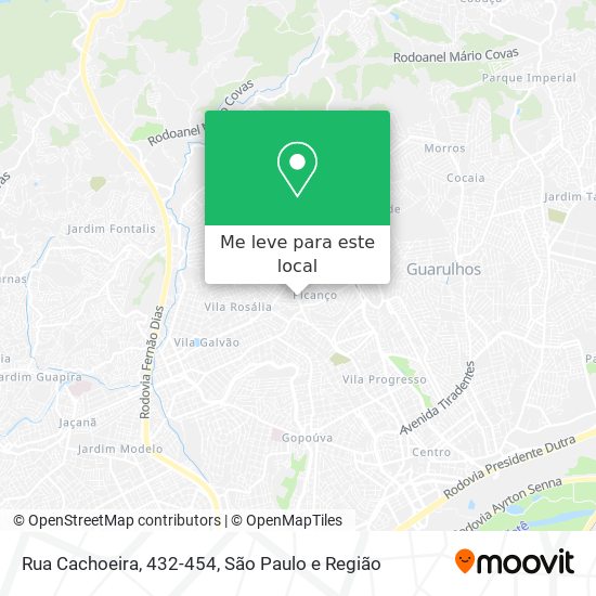 Rua Cachoeira, 432-454 mapa