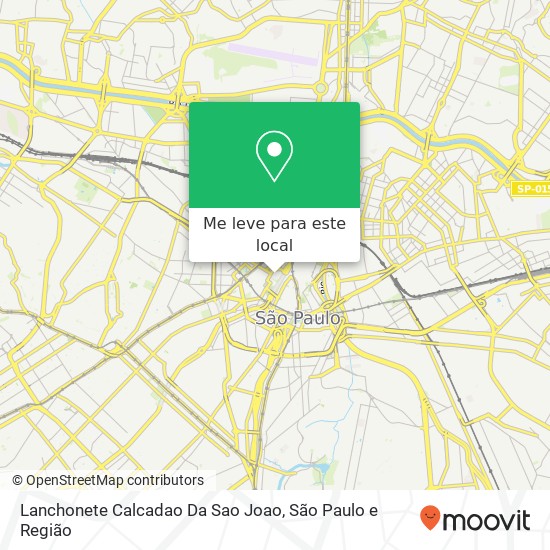 Lanchonete Calcadao Da Sao Joao mapa
