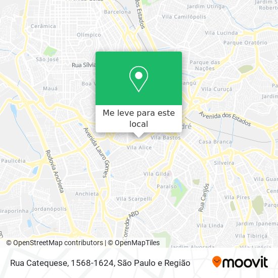 Rua Catequese, 1568-1624 mapa
