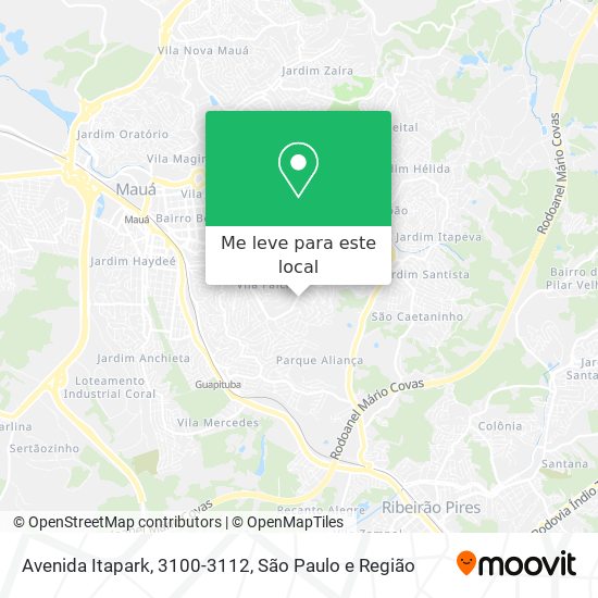 Avenida Itapark, 3100-3112 mapa