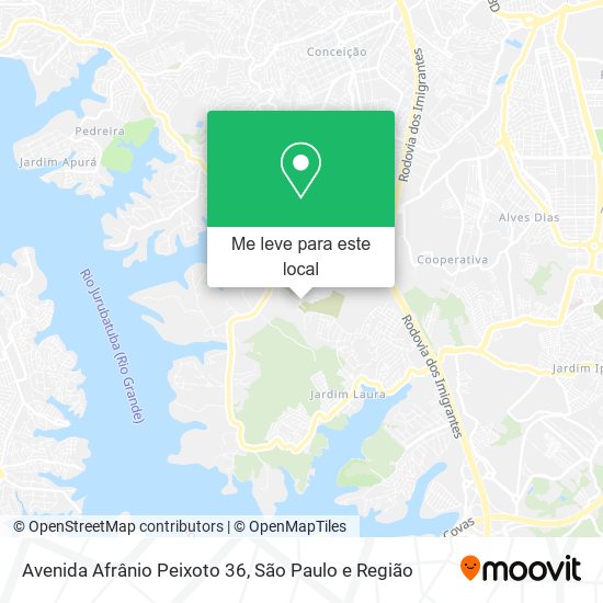 Avenida Afrânio Peixoto 36 mapa