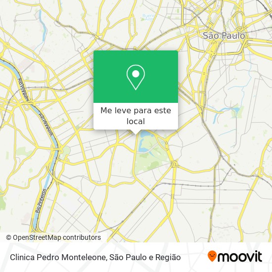 Clinica Pedro Monteleone mapa