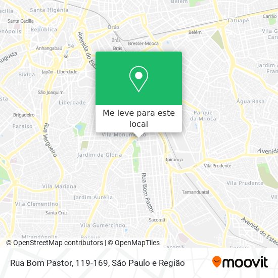 Rua Bom Pastor, 119-169 mapa