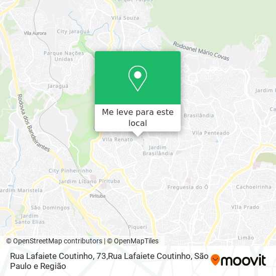 Rua Lafaiete Coutinho, 73,Rua Lafaiete Coutinho mapa