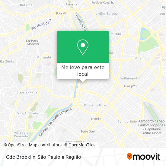 Cdc Brooklin mapa
