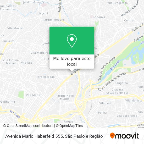 Avenida Mario Haberfeld 555 mapa