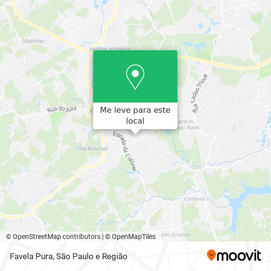 Favela Pura mapa