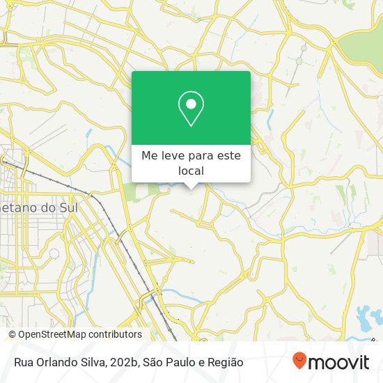 Rua Orlando Silva, 202b mapa