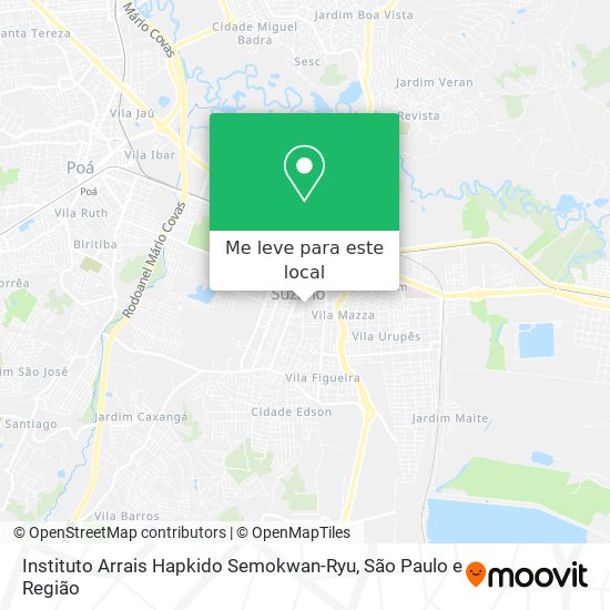 Instituto Arrais Hapkido Semokwan-Ryu mapa