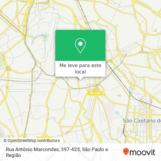 Rua Antônio Marcondes, 397-425 mapa