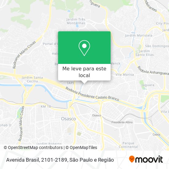 Avenida Brasil, 2101-2189 mapa