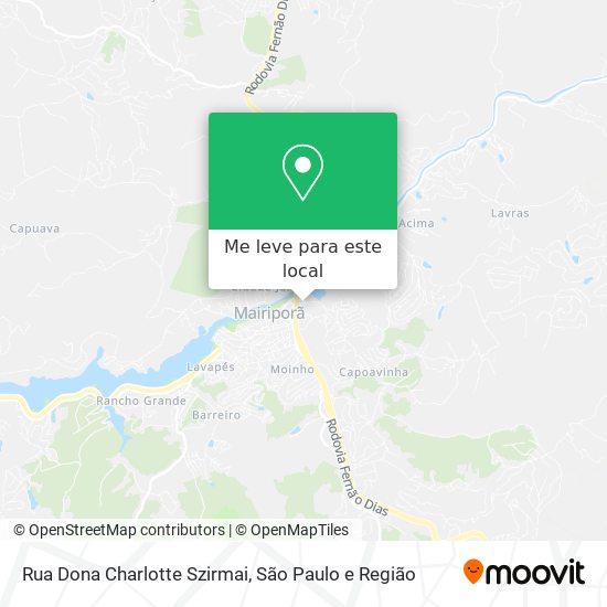 Rua Dona Charlotte Szirmai mapa
