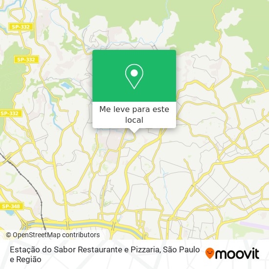 Estação do Sabor Restaurante e Pizzaria mapa
