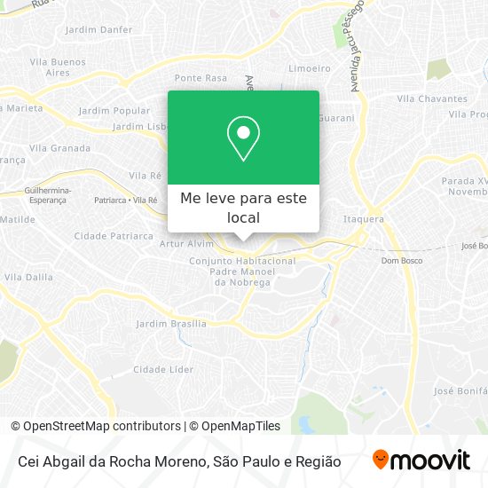 Cei Abgail da Rocha Moreno mapa
