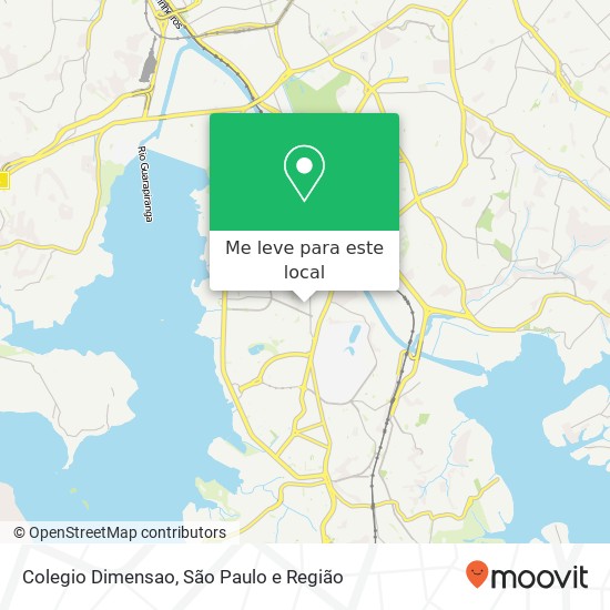 Colegio Dimensao, Rua Biazzo Savino, 221 Socorro São Paulo-SP 04782-110 mapa