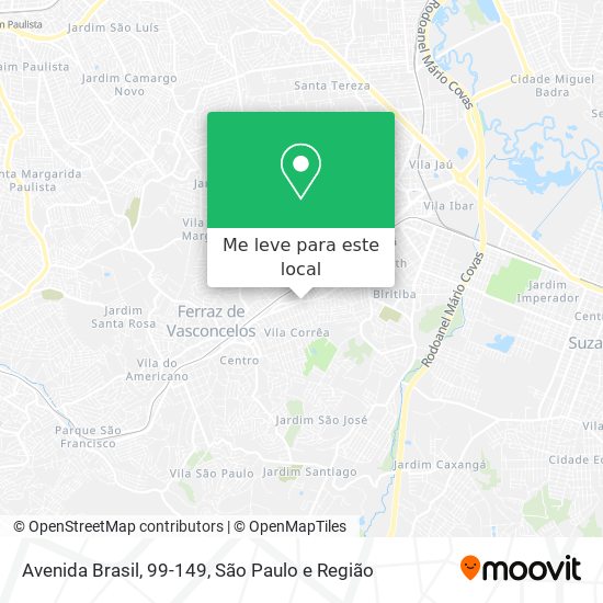 Avenida Brasil, 99-149 mapa