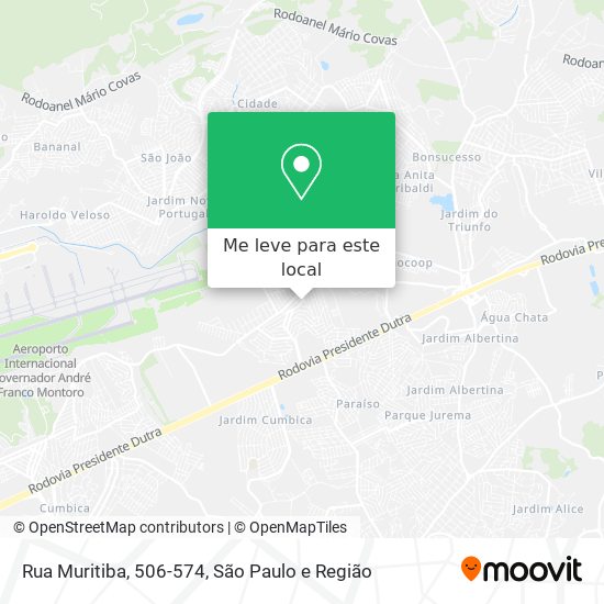 Rua Muritiba, 506-574 mapa