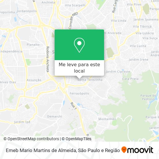 Emeb Mario Martins de Almeida mapa