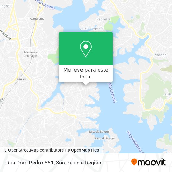 Rua Dom Pedro 561 mapa