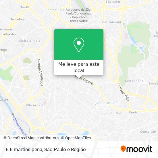 E E martins pena mapa