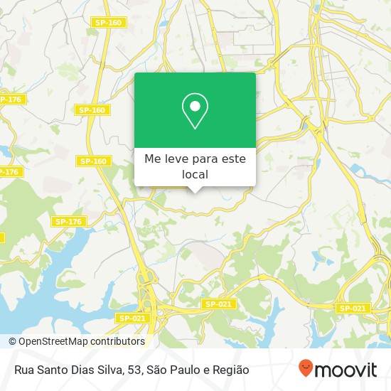 Rua Santo Dias Silva, 53 mapa