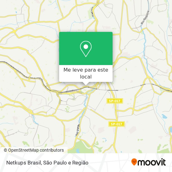 Netkups Brasil mapa