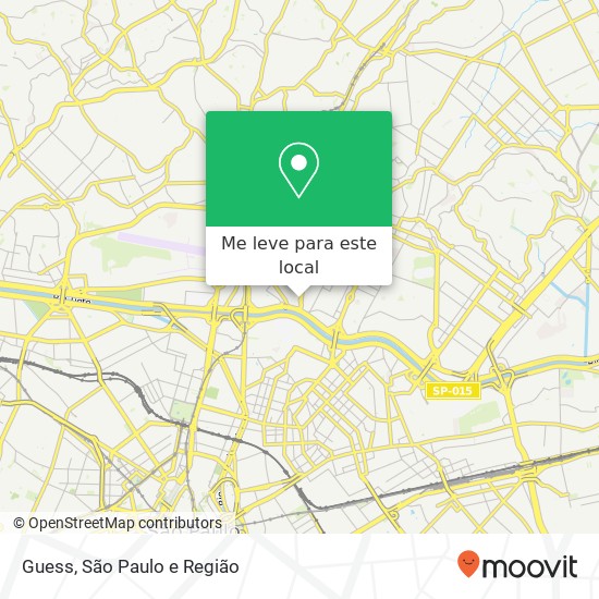 Guess, Travessa Casalbuono, 120 Vila Guilherme São Paulo-SP 02047-050 mapa