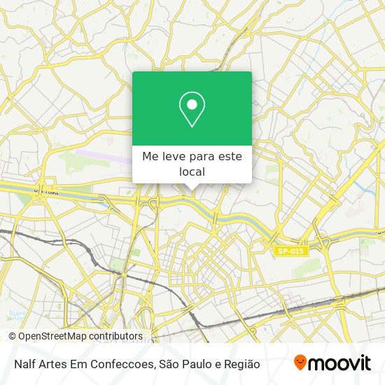 Nalf Artes Em Confeccoes mapa