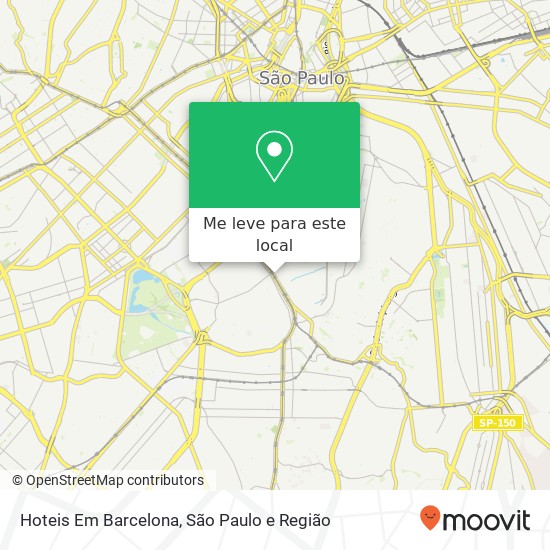 Hoteis Em Barcelona, Rua Vergueiro, 2253 Vila Mariana São Paulo-SP 04101-100 mapa