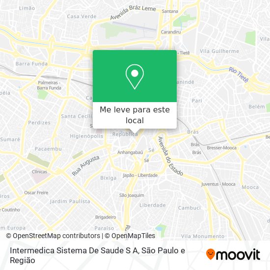 Intermedica Sistema De Saude S A mapa