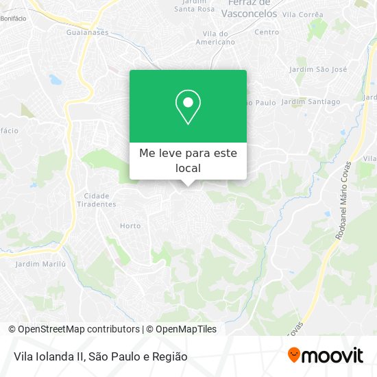 Vila Iolanda II mapa