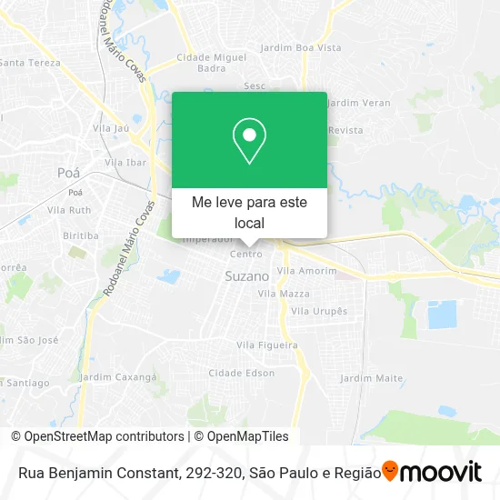 Rua Benjamin Constant, 292-320 mapa