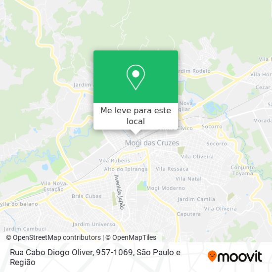 Rua Cabo Diogo Oliver, 957-1069 mapa