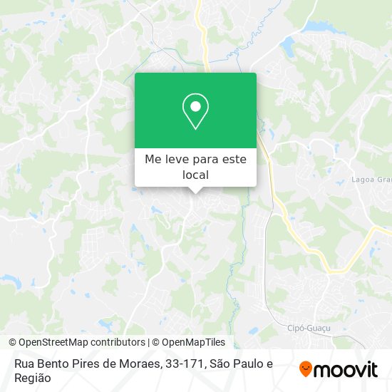 Rua Bento Pires de Moraes, 33-171 mapa