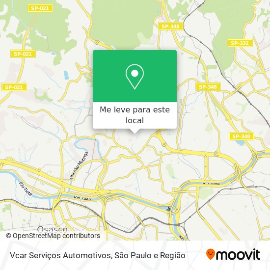 Vcar Serviços Automotivos mapa