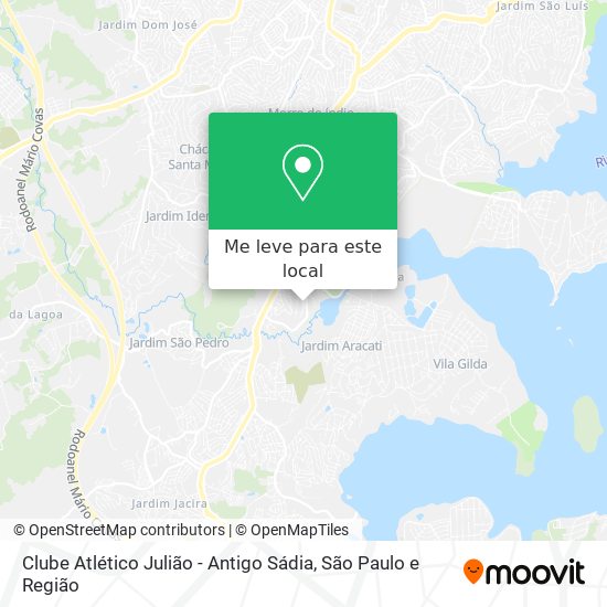 Clube Atlético Julião - Antigo Sádia mapa