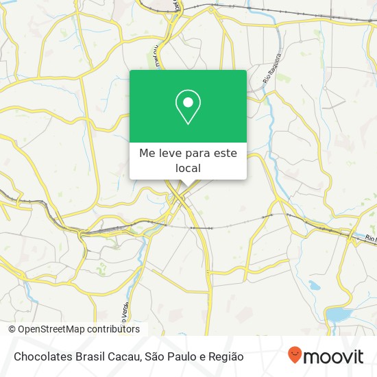 Chocolates Brasil Cacau, Avenida José Pinheiro Borges Itaquera São Paulo-SP 08220-385 mapa