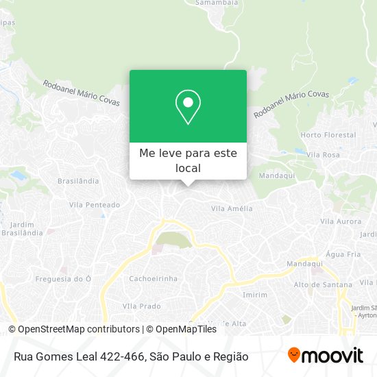 Rua Gomes Leal 422-466 mapa